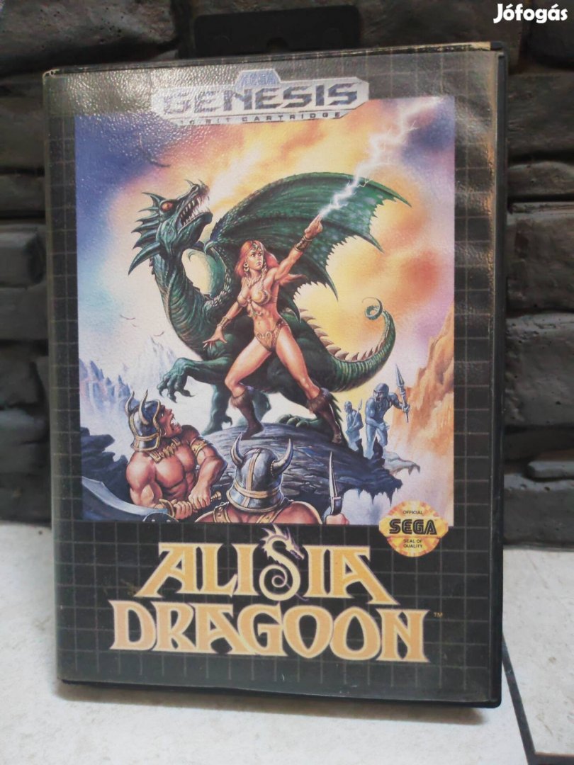 Eladó Alisia Dragoon Sega játék 