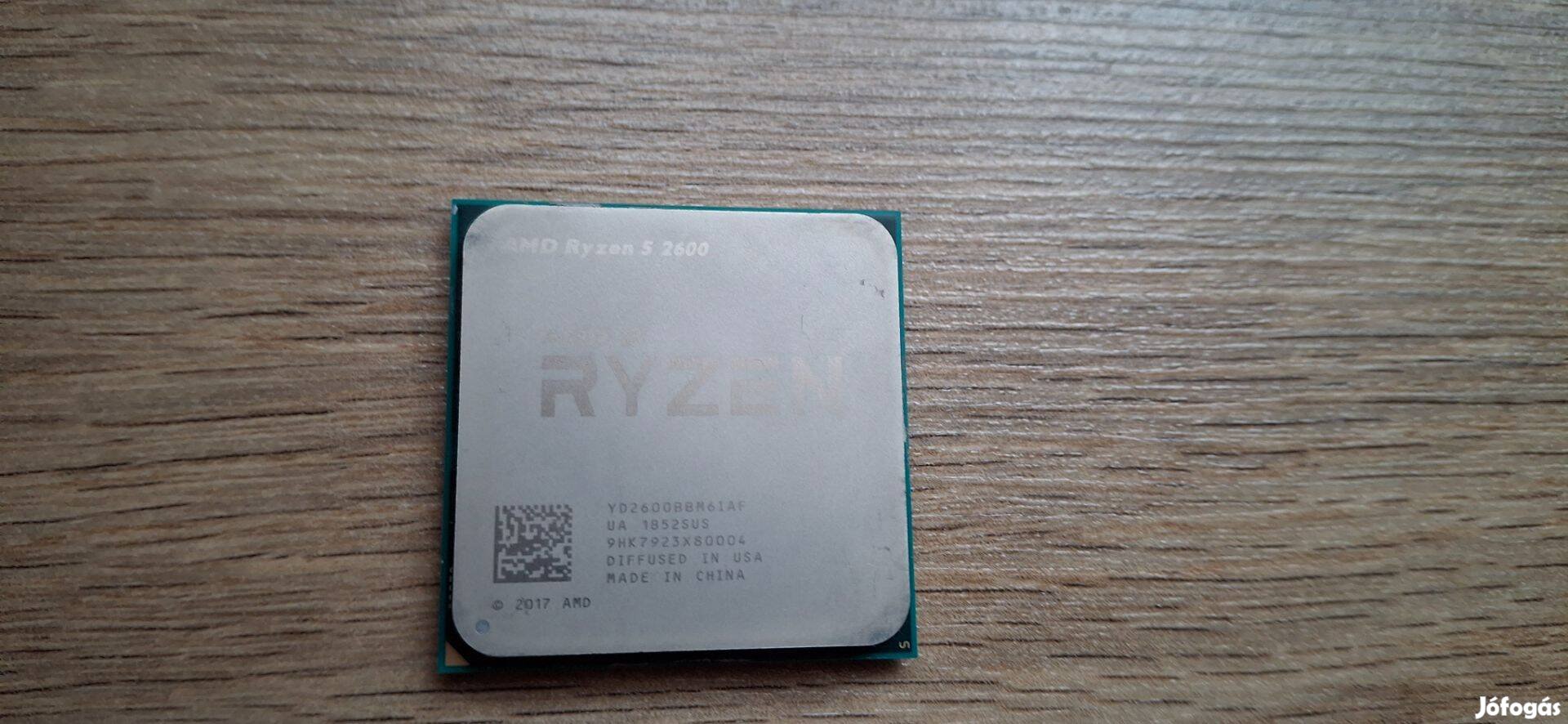 Eladó Amd ryzen 5 2600 processzor és hűtőegység