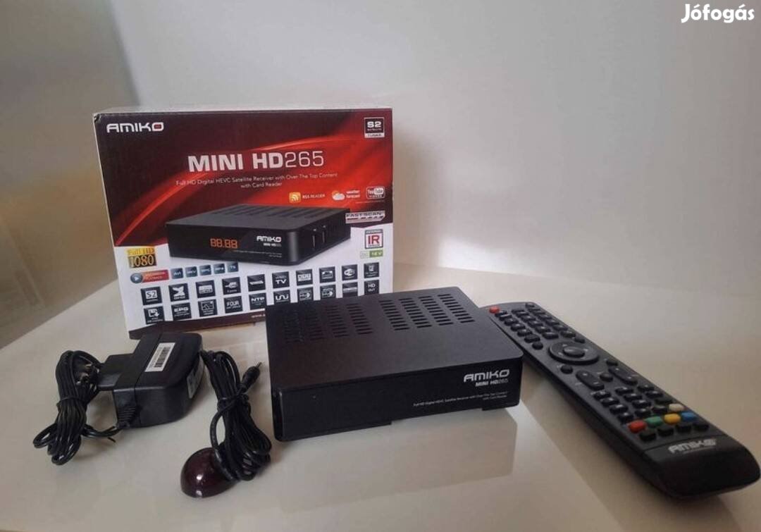 Eladó Amiko Mini HD265 műholdas beltéri egység