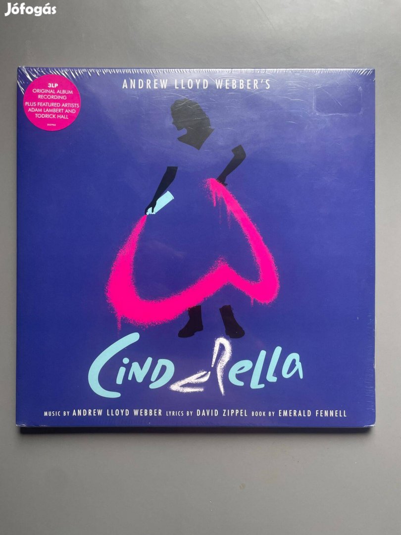 Eladó Andrew Lloyd Webber - Cinderella tripla bakelit hanglemez