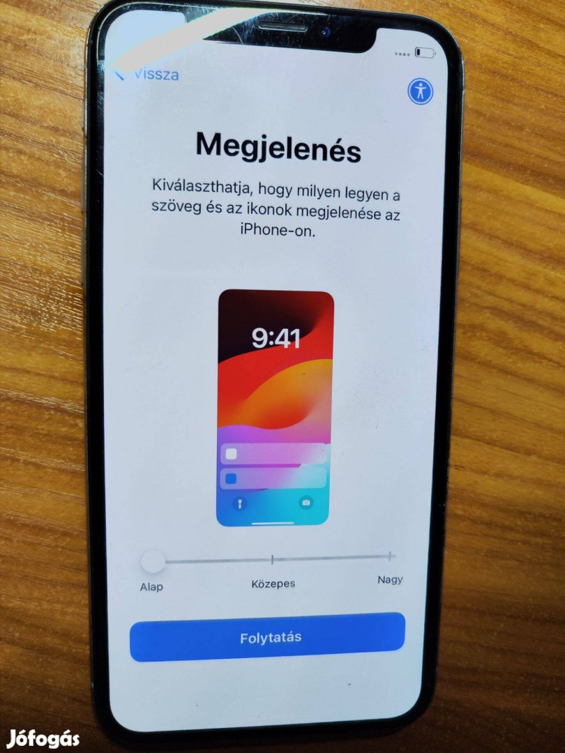 Eladó Apple Iphone XS 64GB fehér