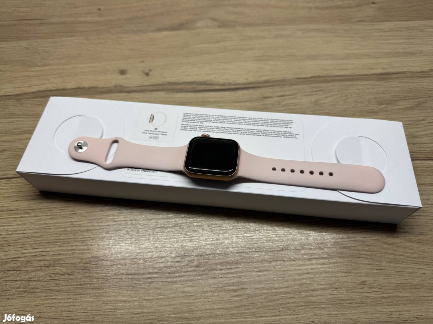 Eladó Apple Watch SE Gold (Mydn2HC/A) 40mm