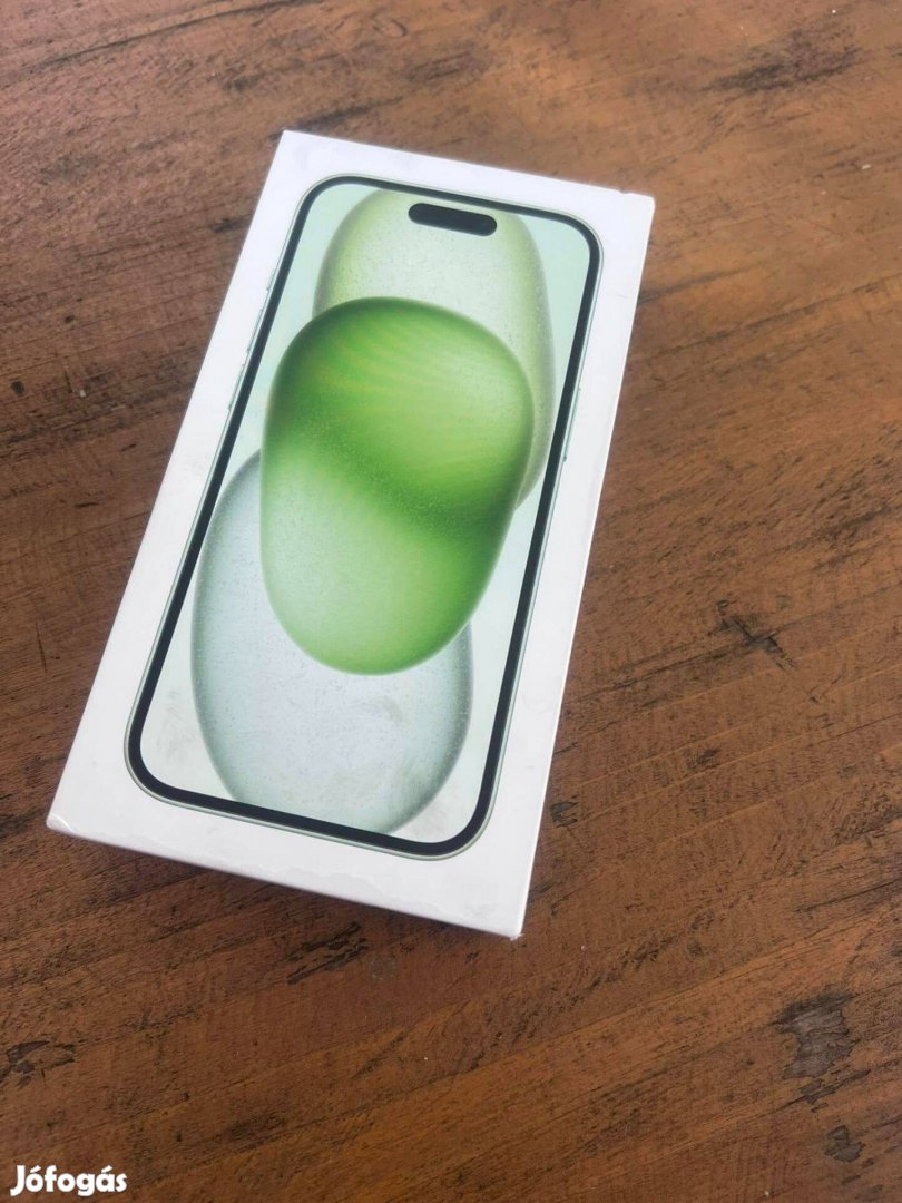 Eladó Apple iphone 15 128Gb (zöld)