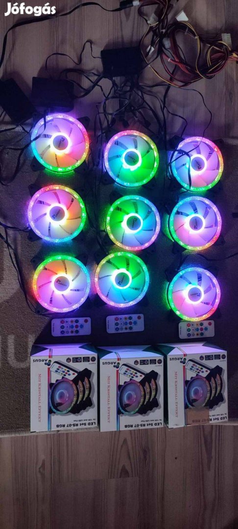 Eladó Argus RGB-Fan Set RS-07 RGB