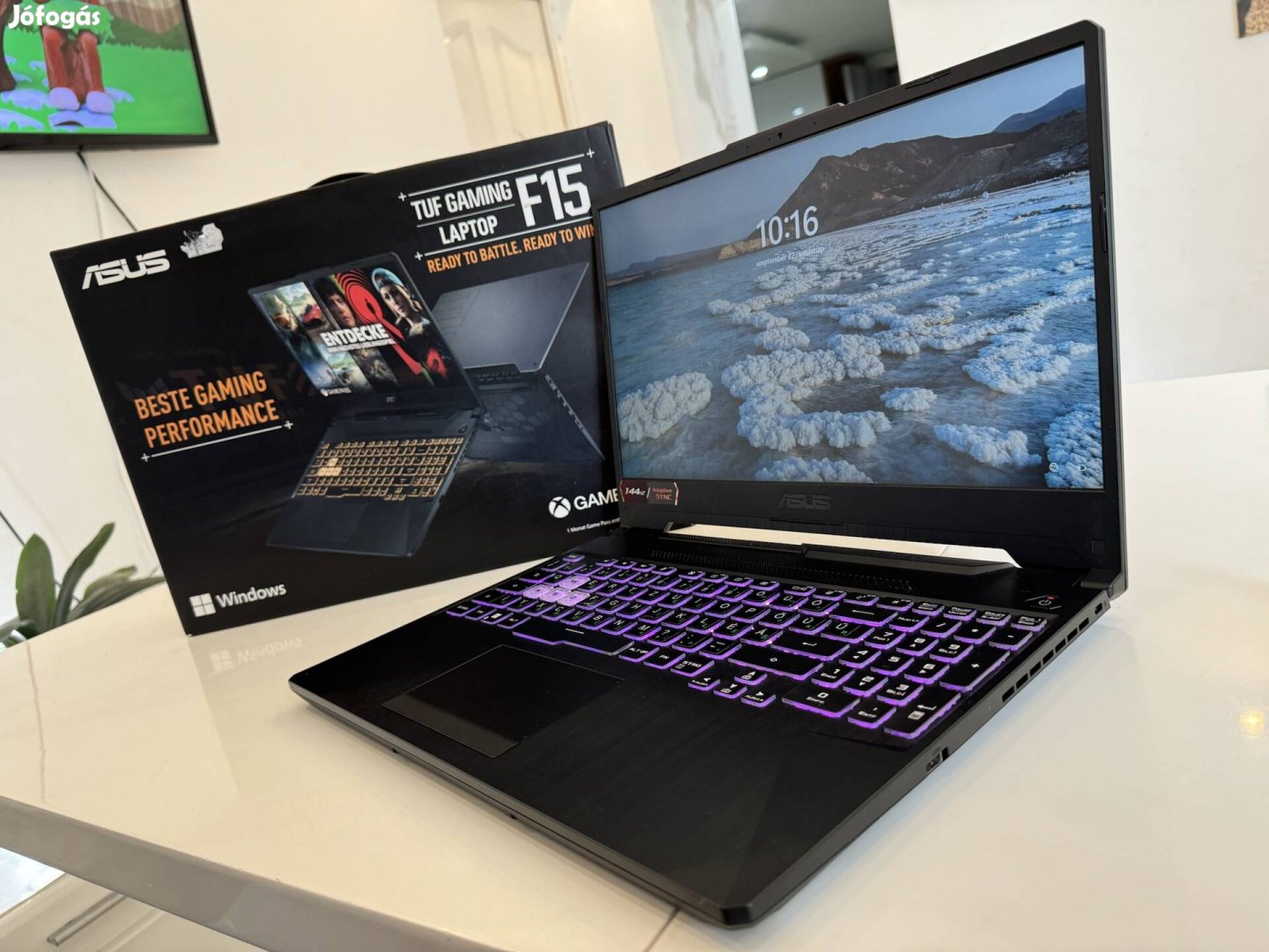 Eladó Asus FX506HC Extra Gamer Laptop Tuf F15 Full!