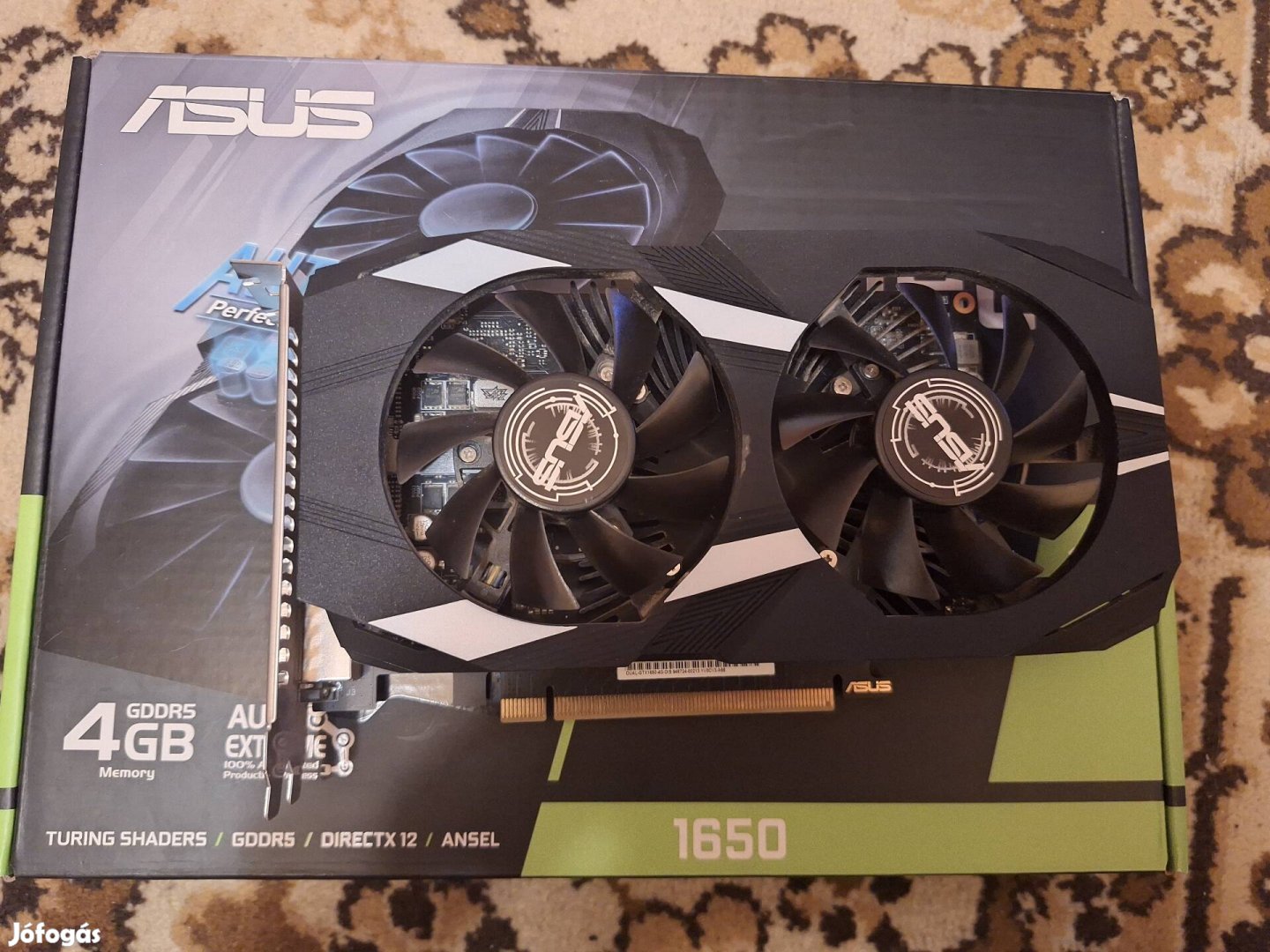 Eladó Asus Gtx 1650 DUAL OC