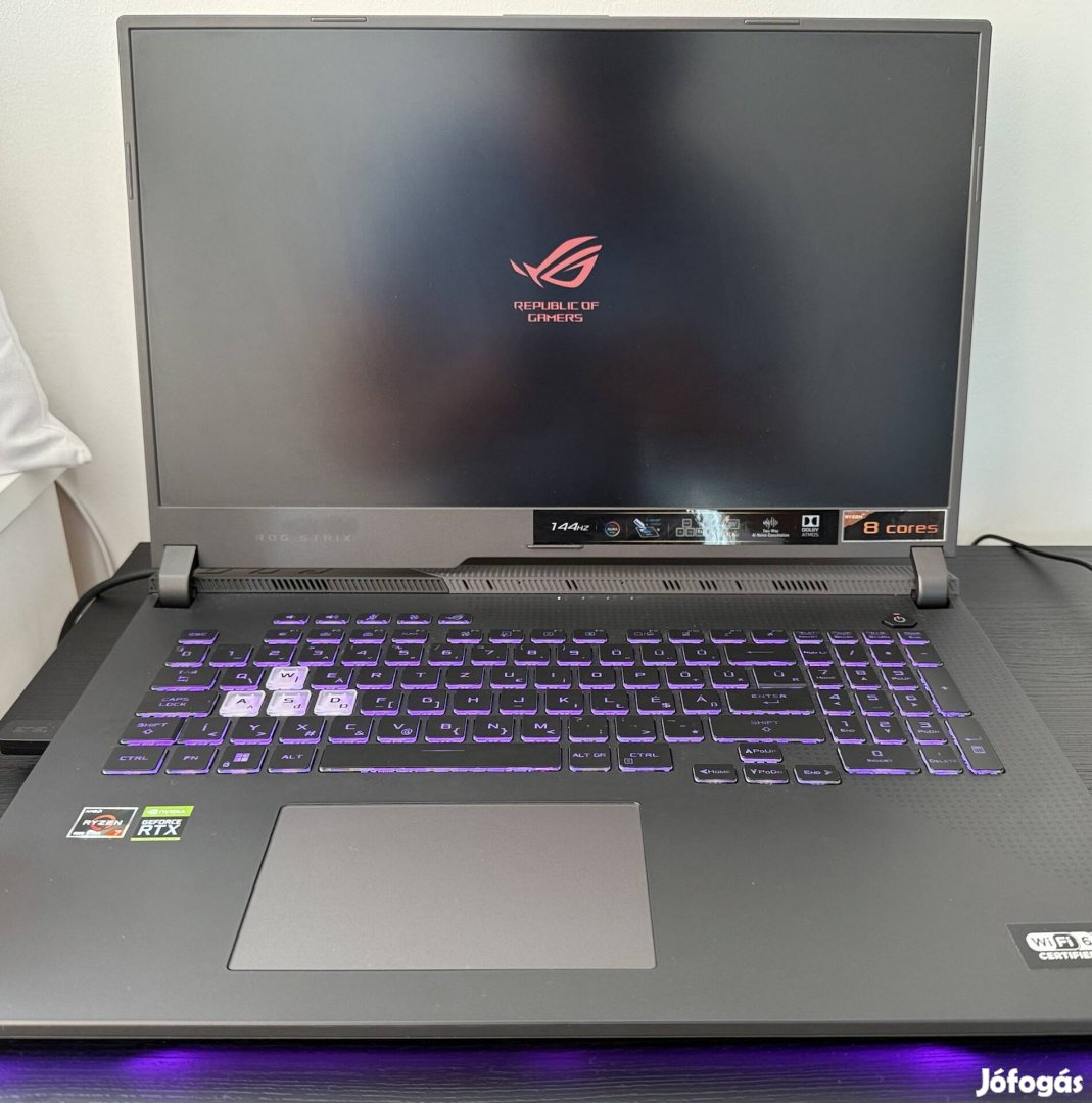 Eladó Asus Rog Strix G713I Gyári Garancia 1,5 Év