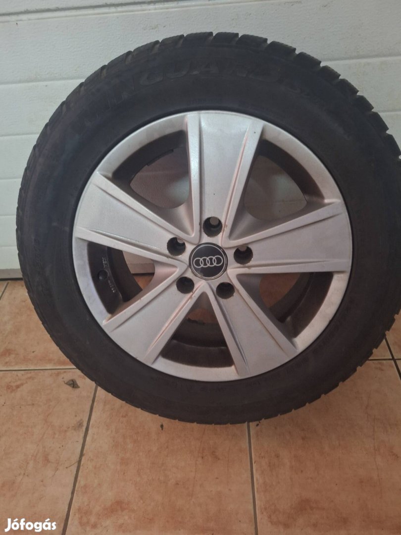 Eladó Audi 16 col alufelni (5x112) + gumiabroncs