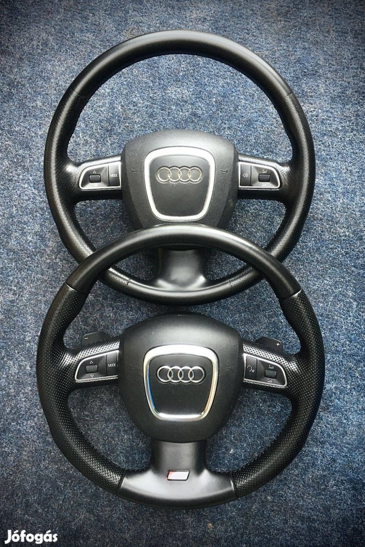 Eladó Audi A6 A8 Q5 stb hibátlan bőr kormány 2004-2013.Bp posta