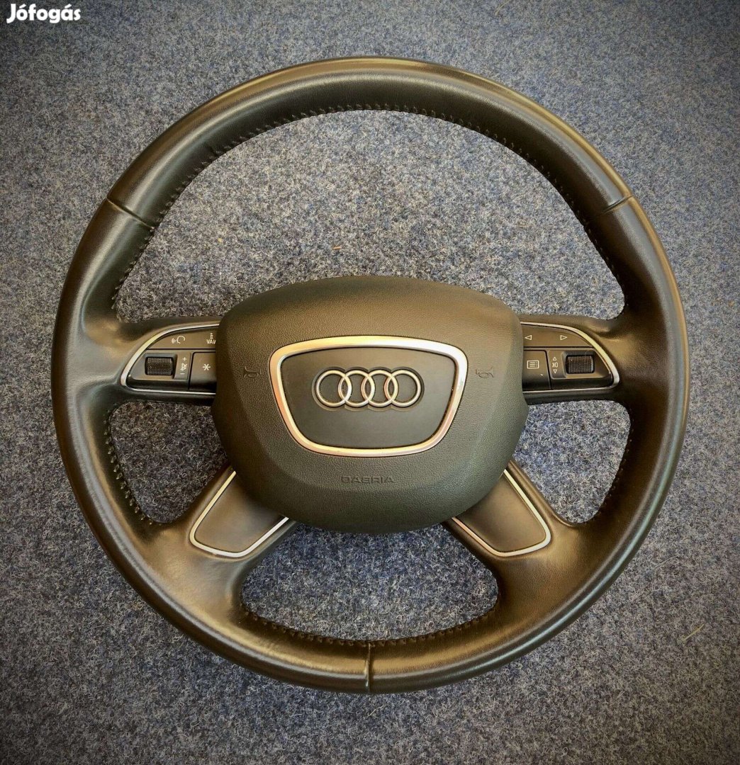 Eladó Audi A8, Q5, Q7 fekete, barna sima és fűthető bőrkormány
