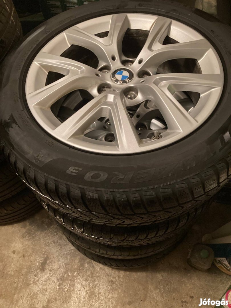 Eladó BMW X1 5x112 17 alufelni garnitúra 205/60 R17 téli gumi