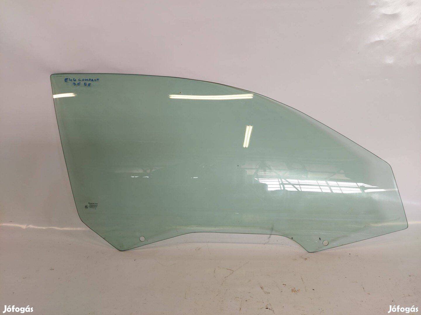 Eladó BMW e46 jobb első ablak lejáró oldal üveg szélvédő