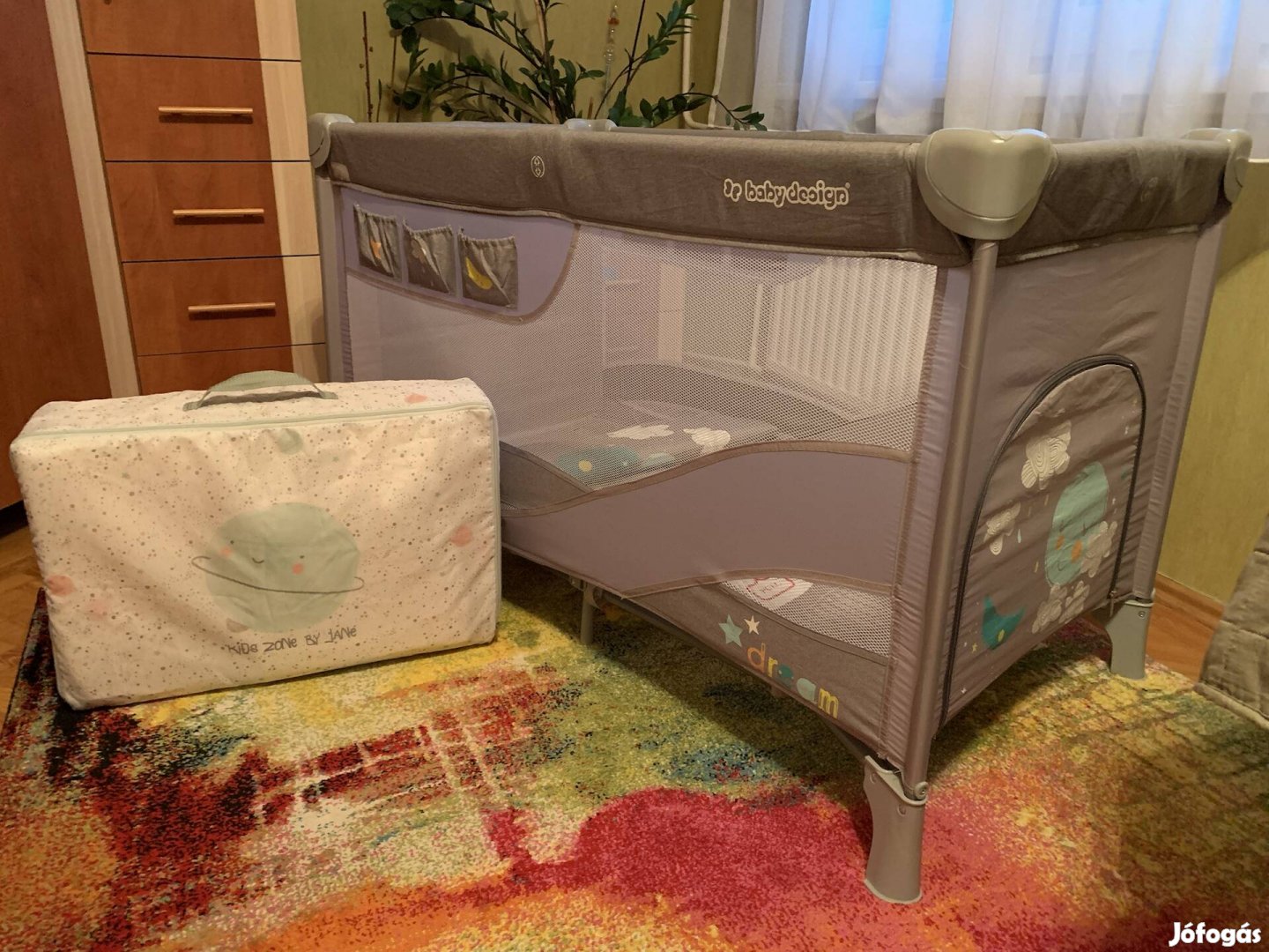 Eladó Baby Design Dream multifunkciós utazóágy plusz matraccal