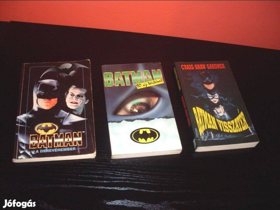 Eladó Batman könyvek