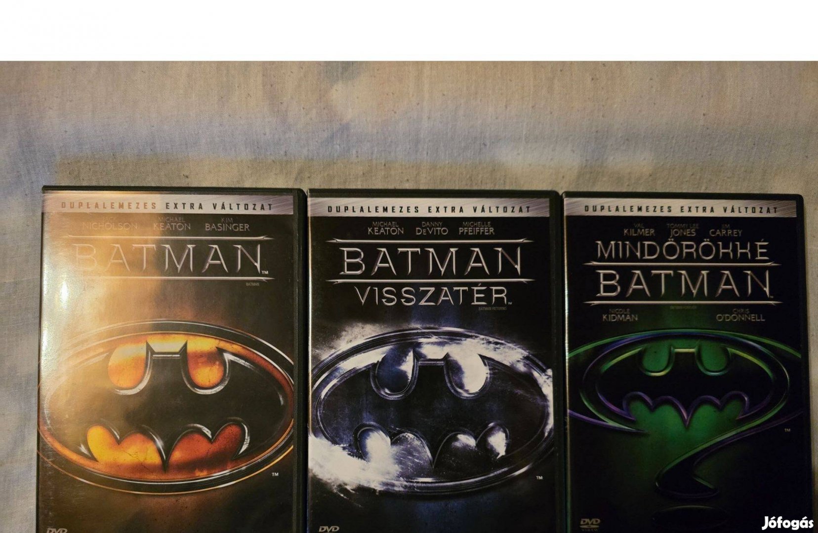 Eladó Batman trilógia DVD