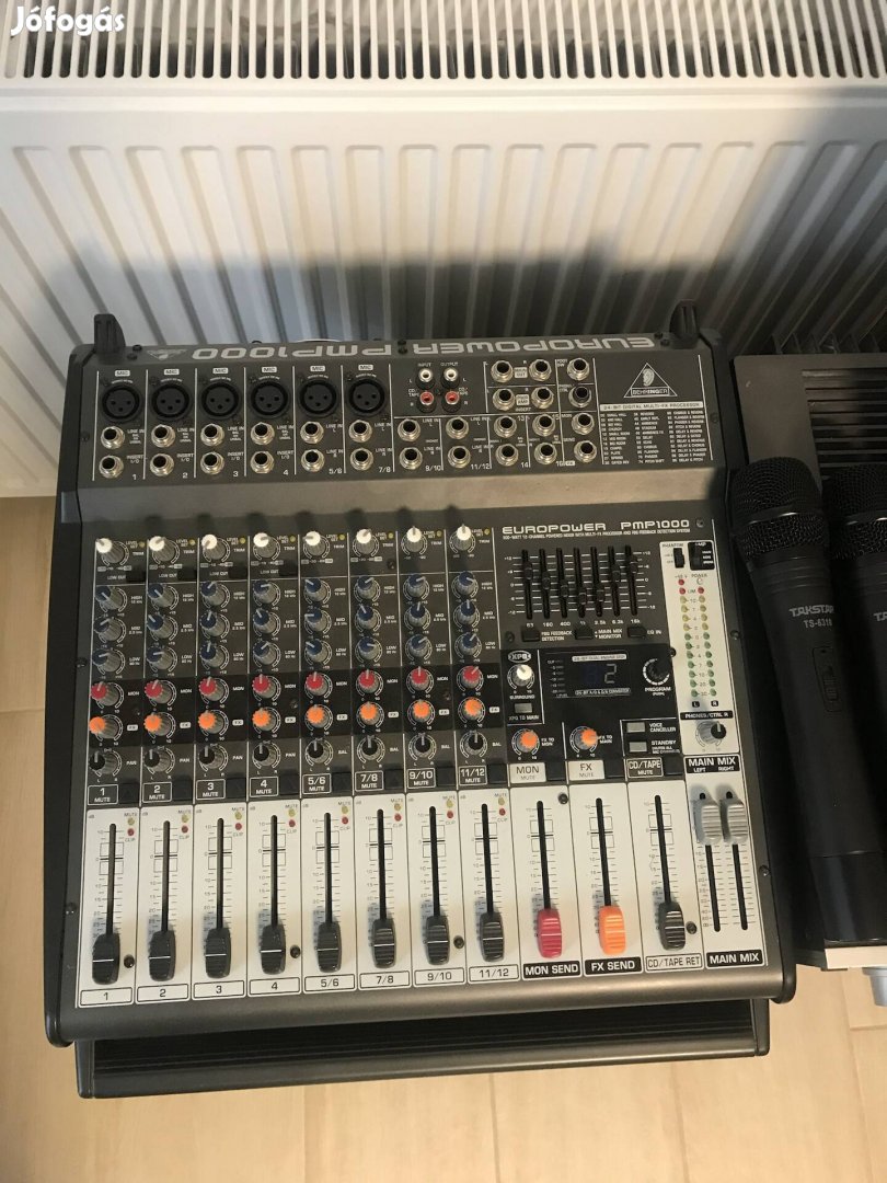 Eladó Behringer Europower PMP 1000 keverőerősítő