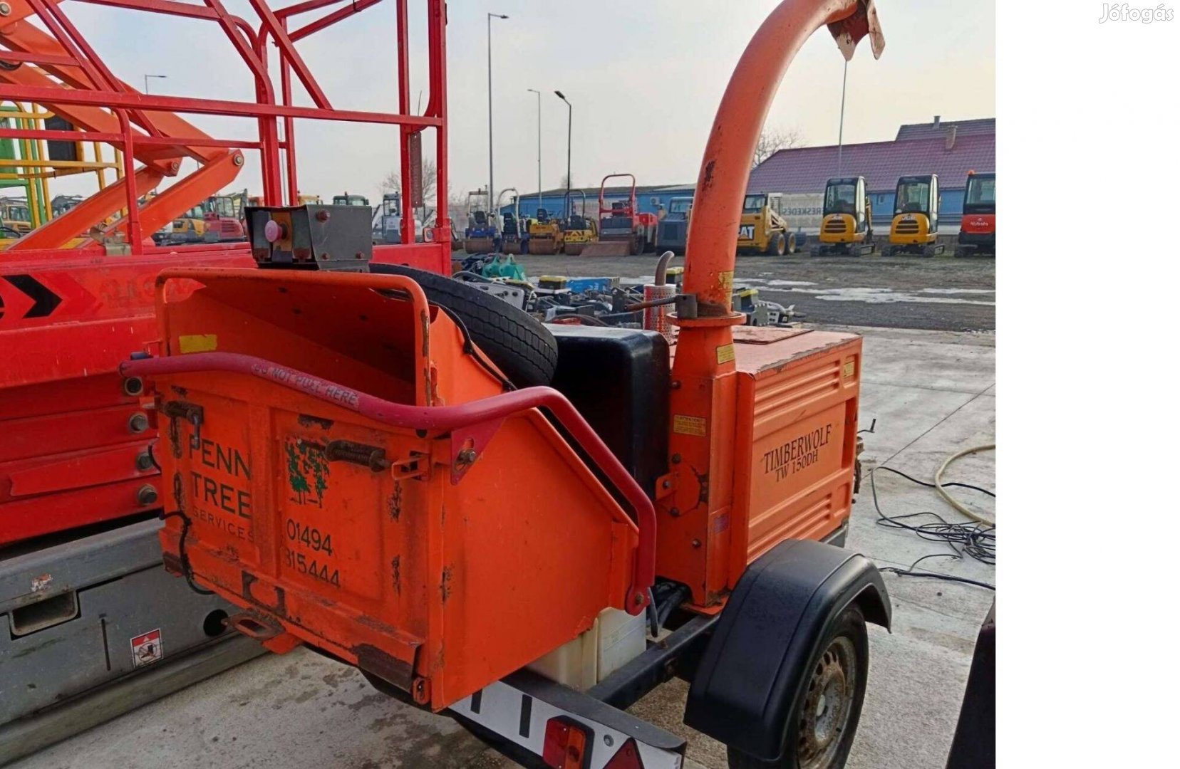 Eladó/Bérelhető Timberwolf TW 150 ágaprító