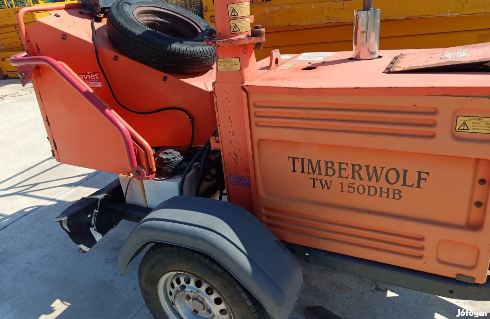 Eladó/Bérelhető Timberwolf TW 150 ágaprító