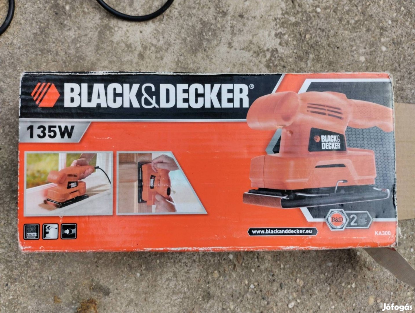 Eladó Black&Decker rezgőcsiszoló Hajdúszoboszlón!