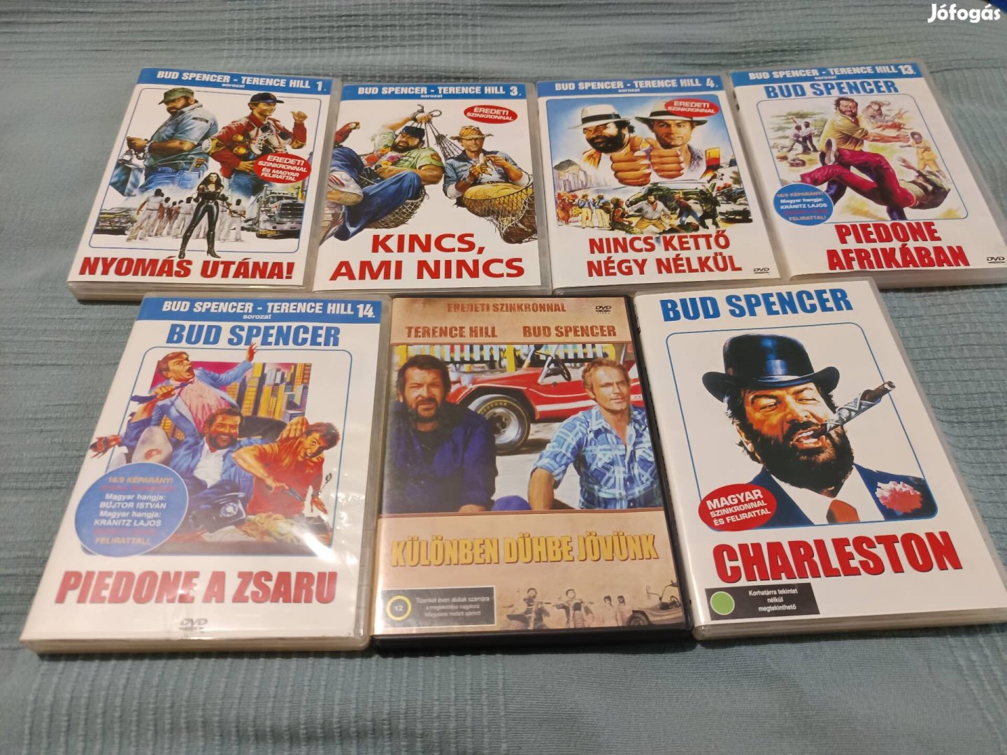 Eladó Bud Spencer és Terence Hill DVD-k