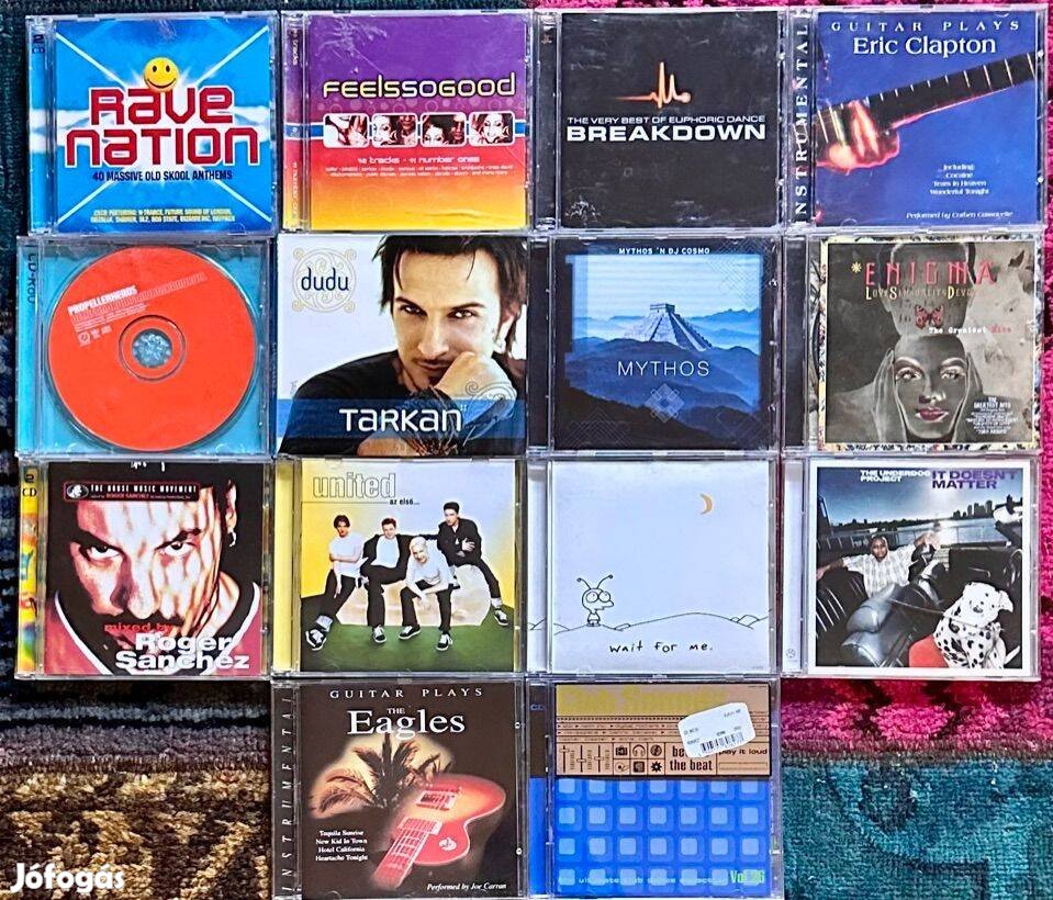 Eladó CD gyűjtemény 2000-res évekből, albumok