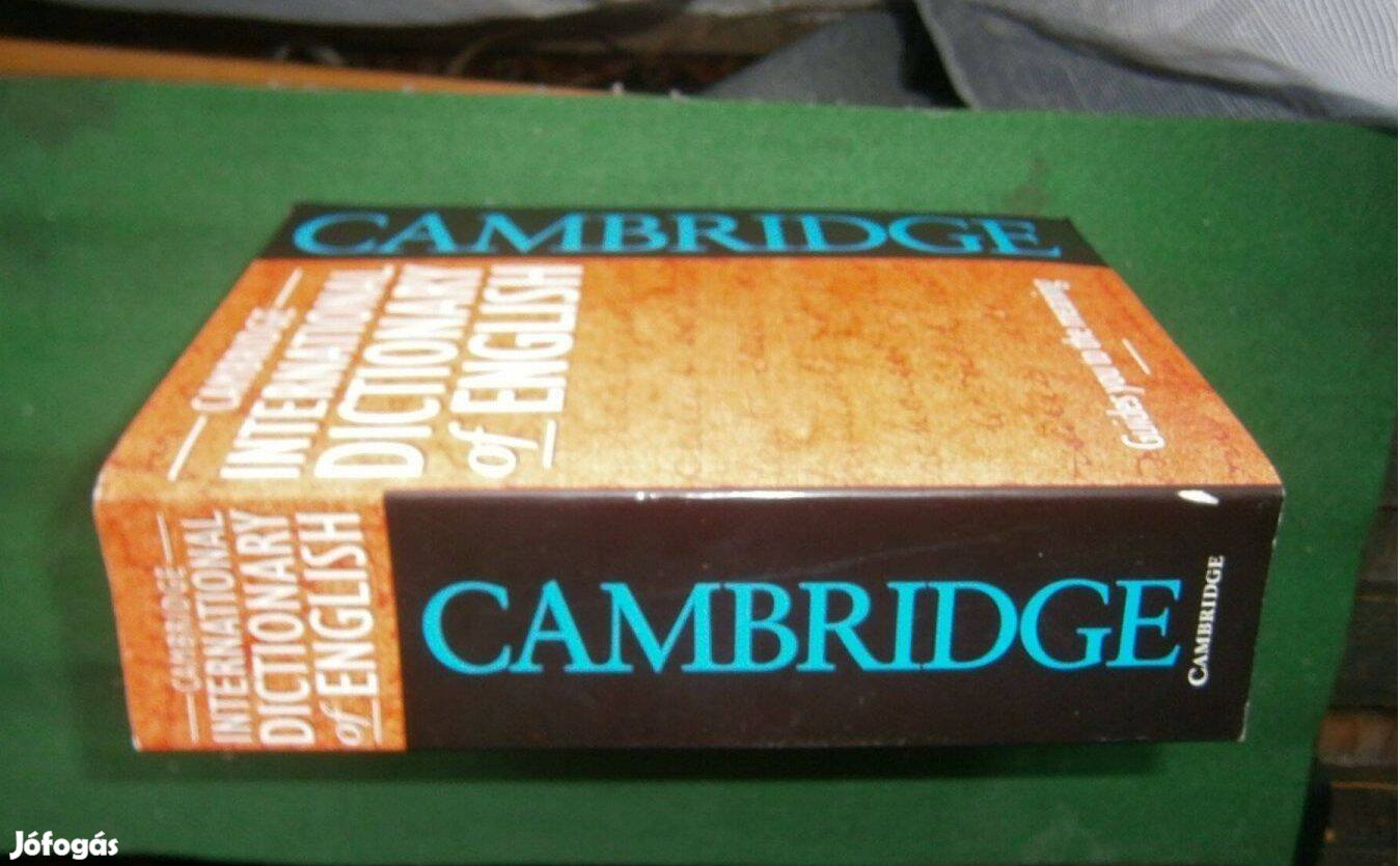 Eladó Cambridge Internatuional dictionary of English