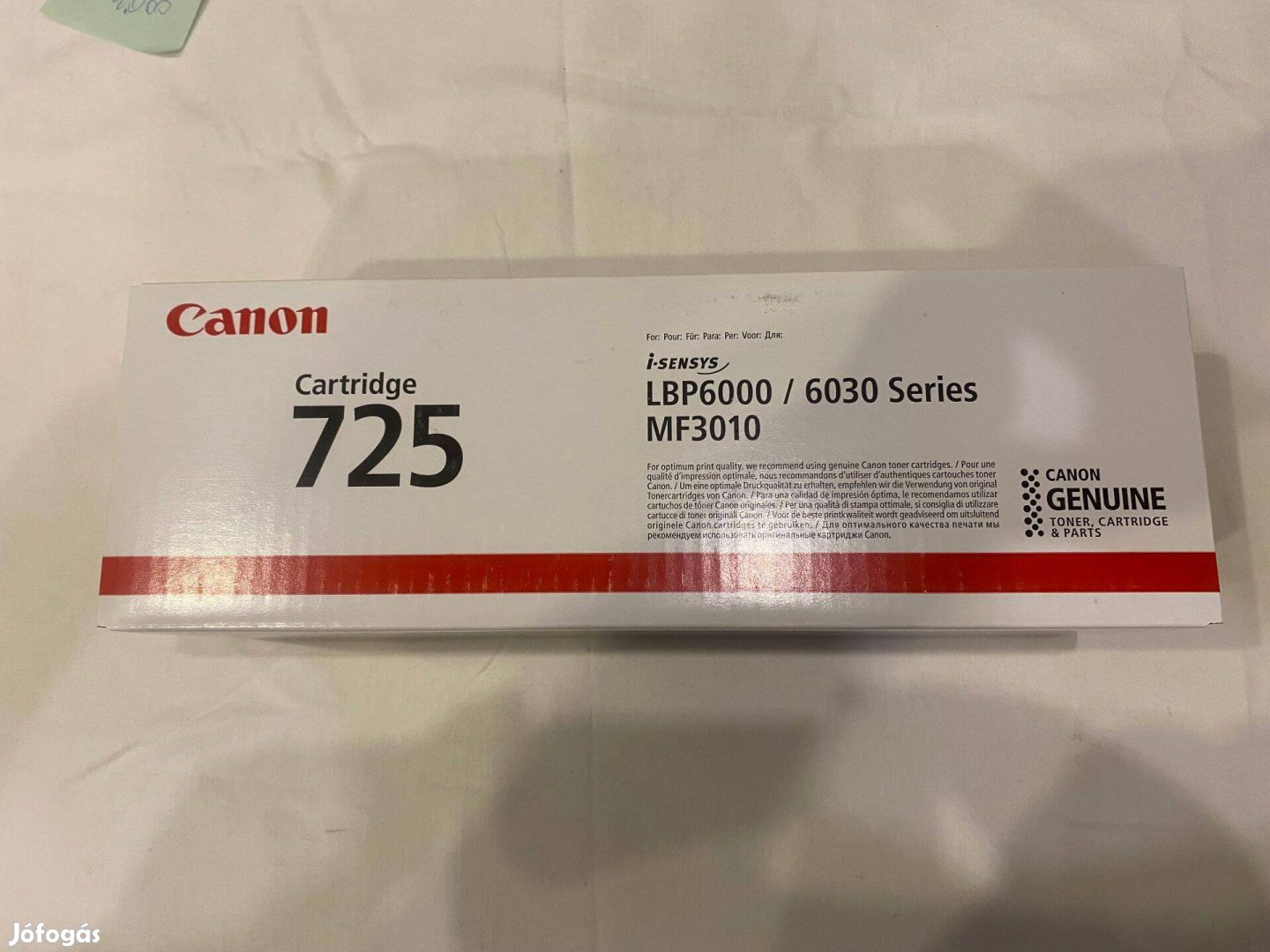 Eladó Canon CRG 725 toner. LBP60006030 Series MF3010