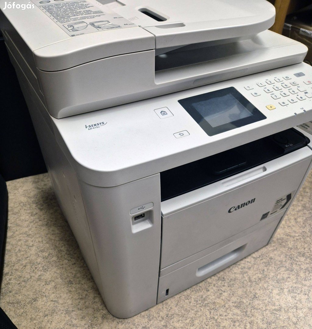 Eladó Canon i-Sensys MF419x multifunkciós lézer nyomtató