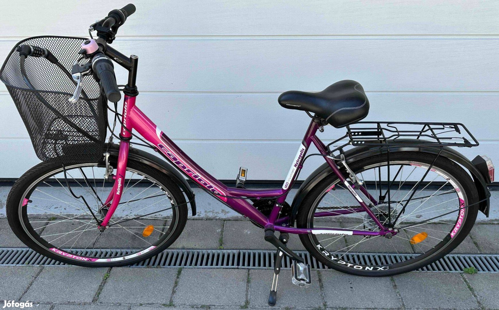 Eladó Capriolo Metripolis női kerékpár