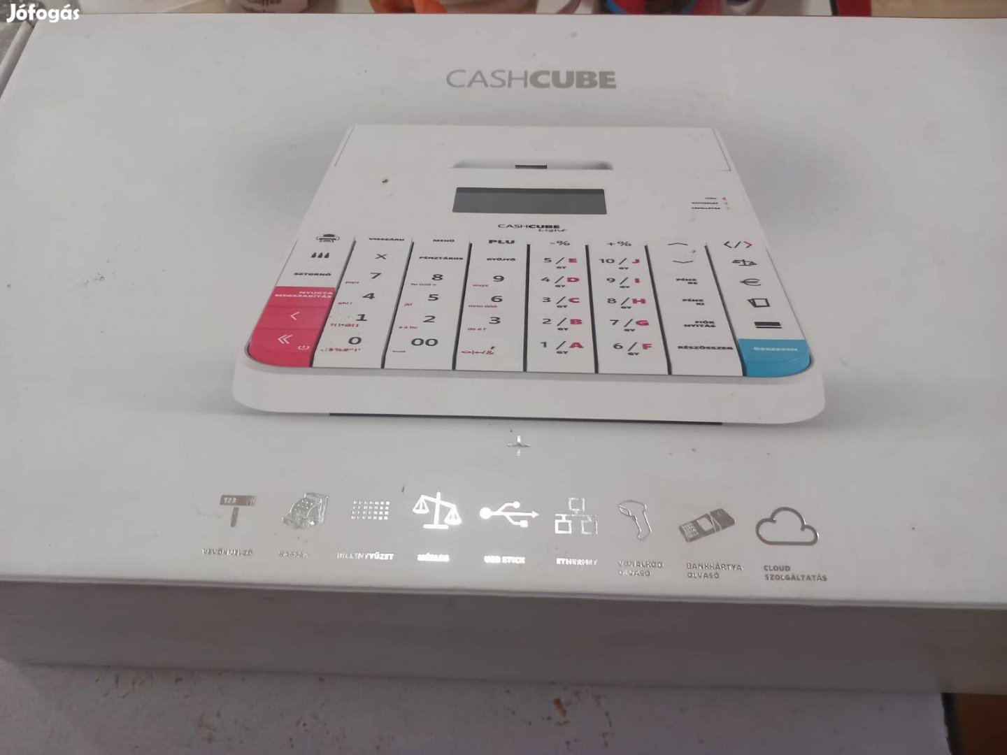 Eladó Cashcube Light digitális kasszagép