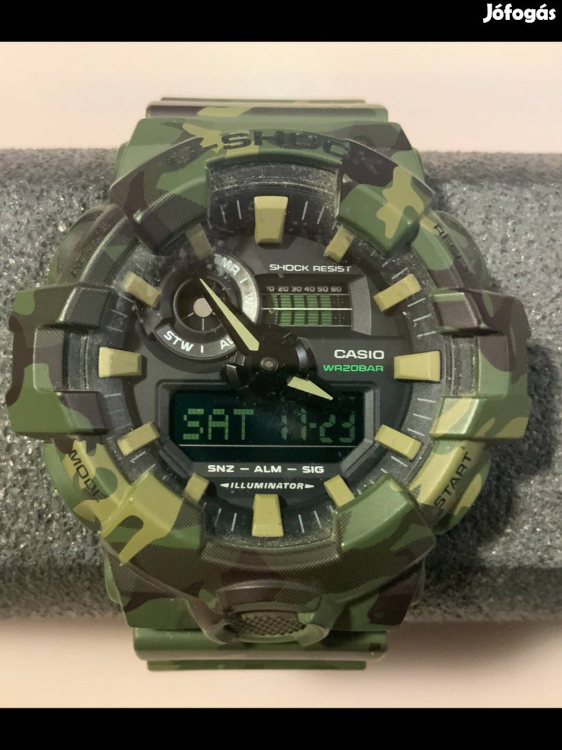 Eladó Casio G-Shock GA-700 CM zöld terep