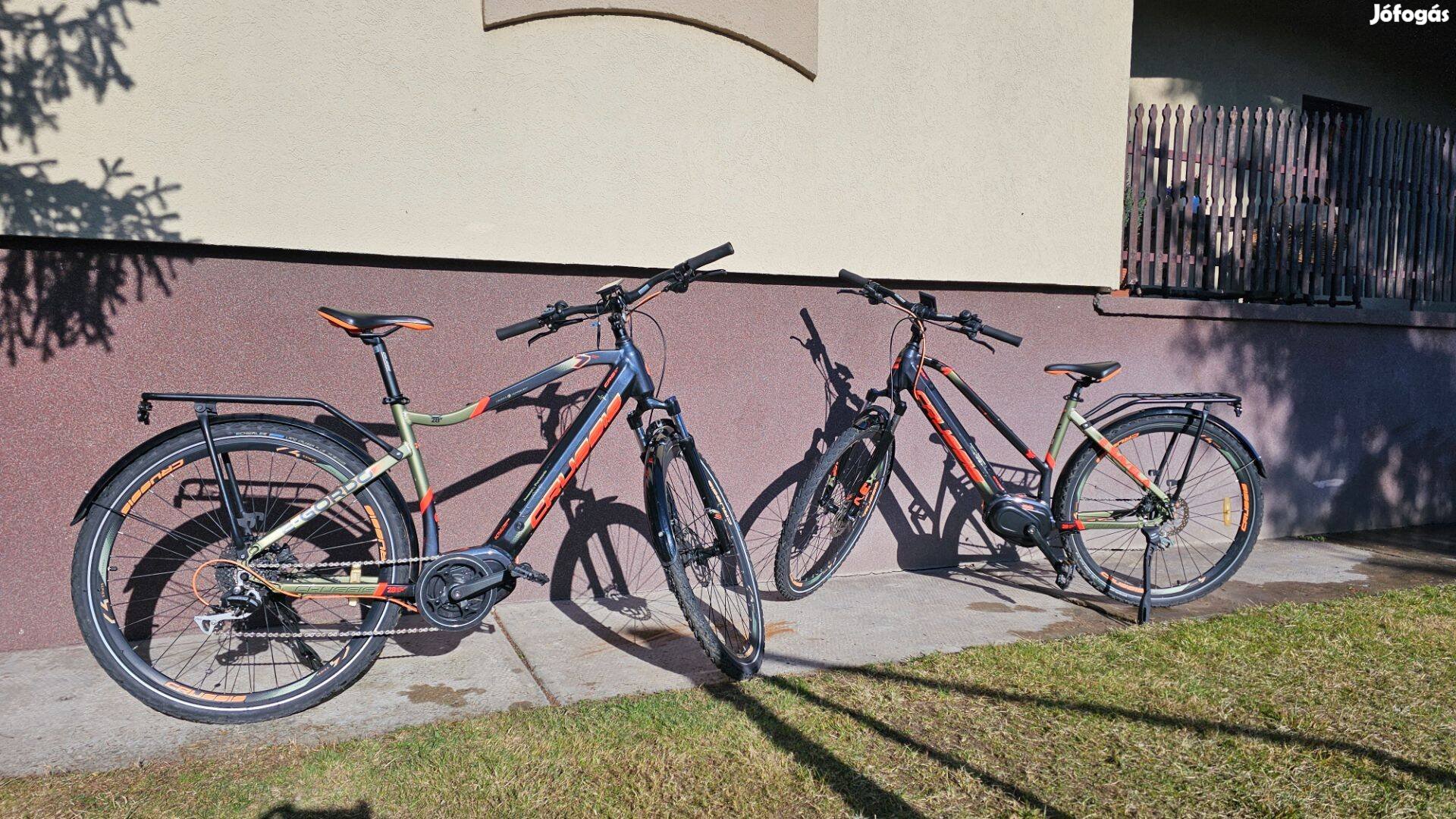 Eladó Crussis trekking e-kerékpárok - egy féri és egy női