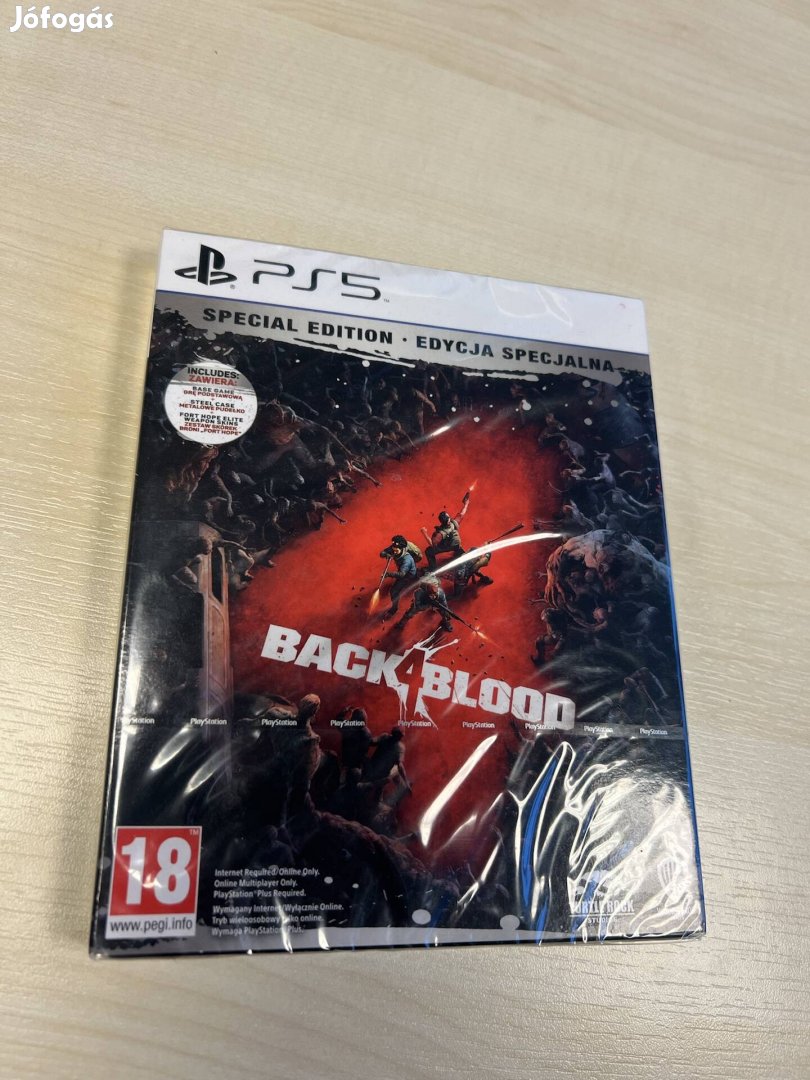 Eladó/Cserélhető Back 4 Blood Special Edition PS5 Steelbook