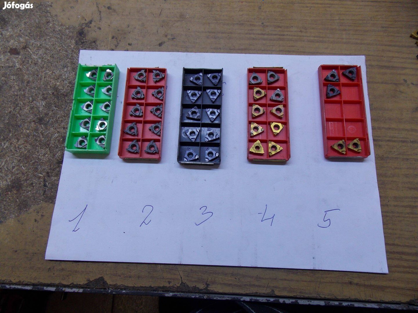 Eladó Cserélhető Menetlapka új