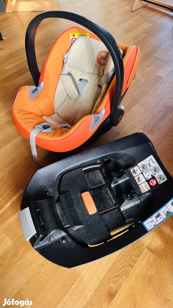 Eladó Cybex Aton Q Platinum gyerekülés és Base-fix talp