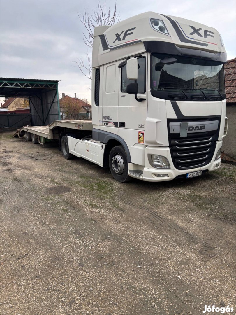 Eladó DAF+ tréler Hidraulikás