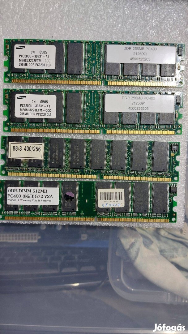 Eladó DDR RAM