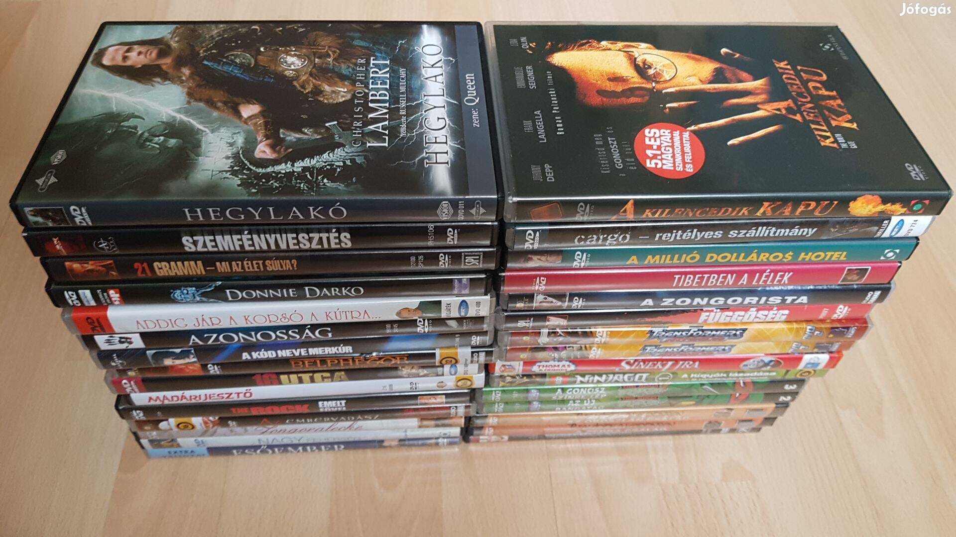 Eladó DVD filmek (akció kaland sci-fi mese stb)