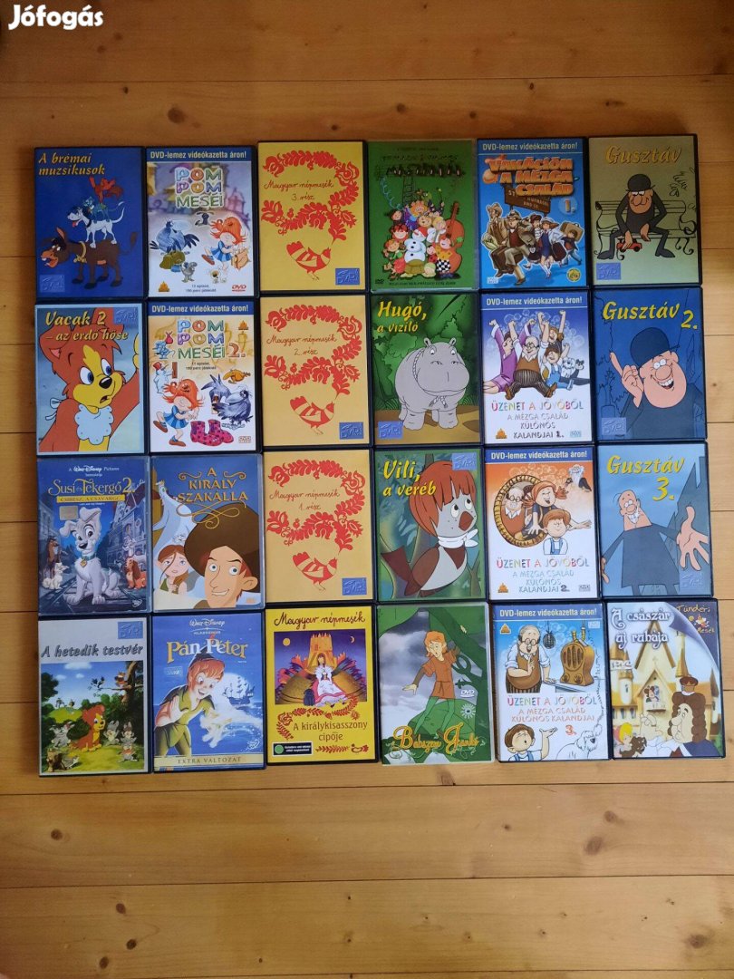 Eladó DVD lemezek