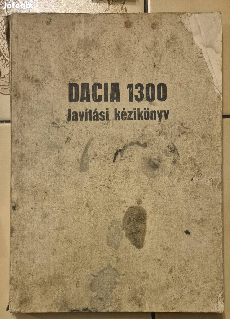 Eladó Dacia 1300 javítási kézikönyv