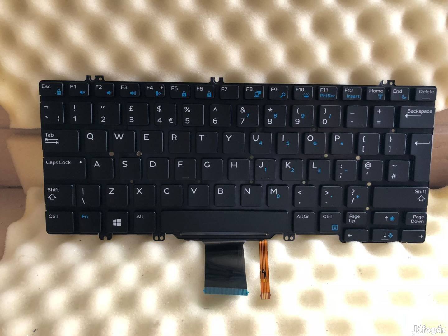 Eladó Dell Latitude 7280 5280 E7280 E5280 E7380 angol vil billentyű JF