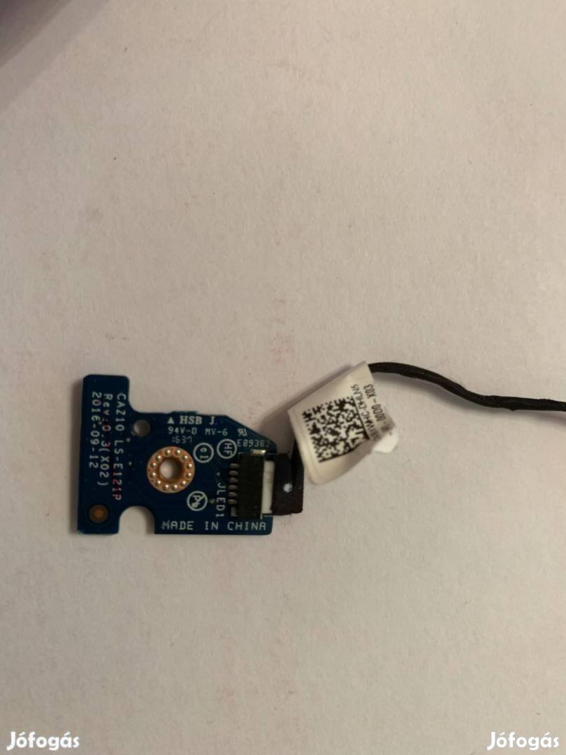 Eladó Dell Latitude 7280 7290 status led board DC02002LT00 9Xwhc LS-E1