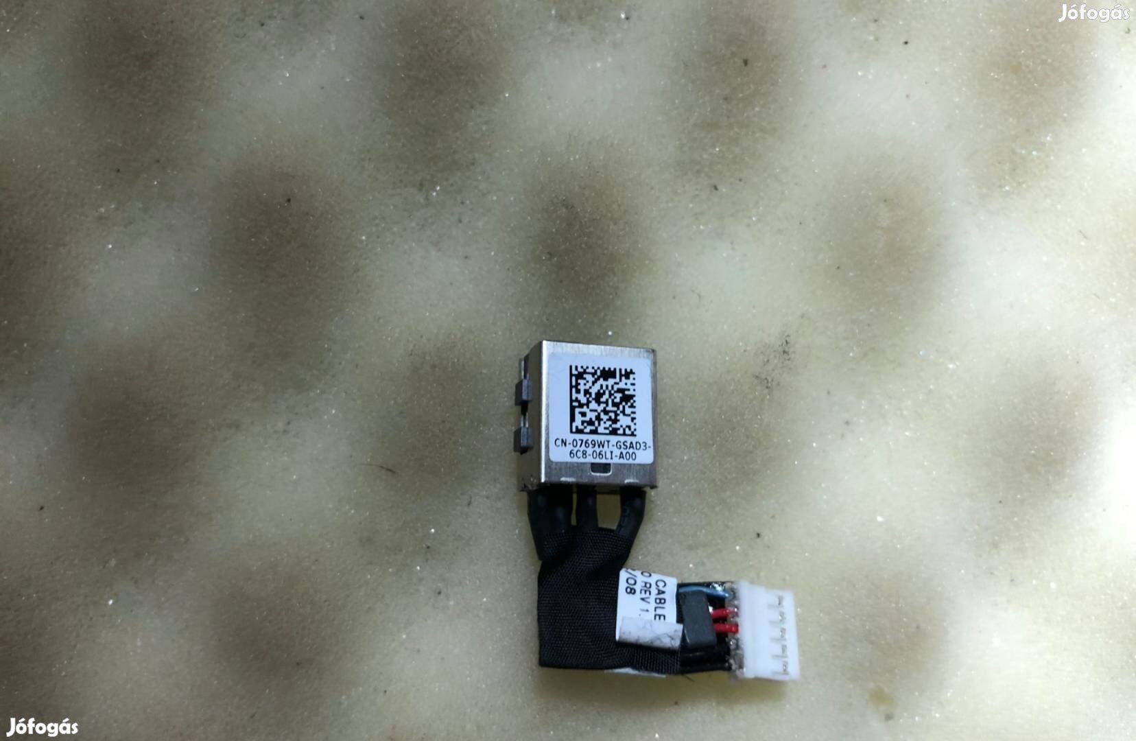 Eladó Dell Latitude E5270 dc in kábel E5270 töltő csatlakozó gyári új