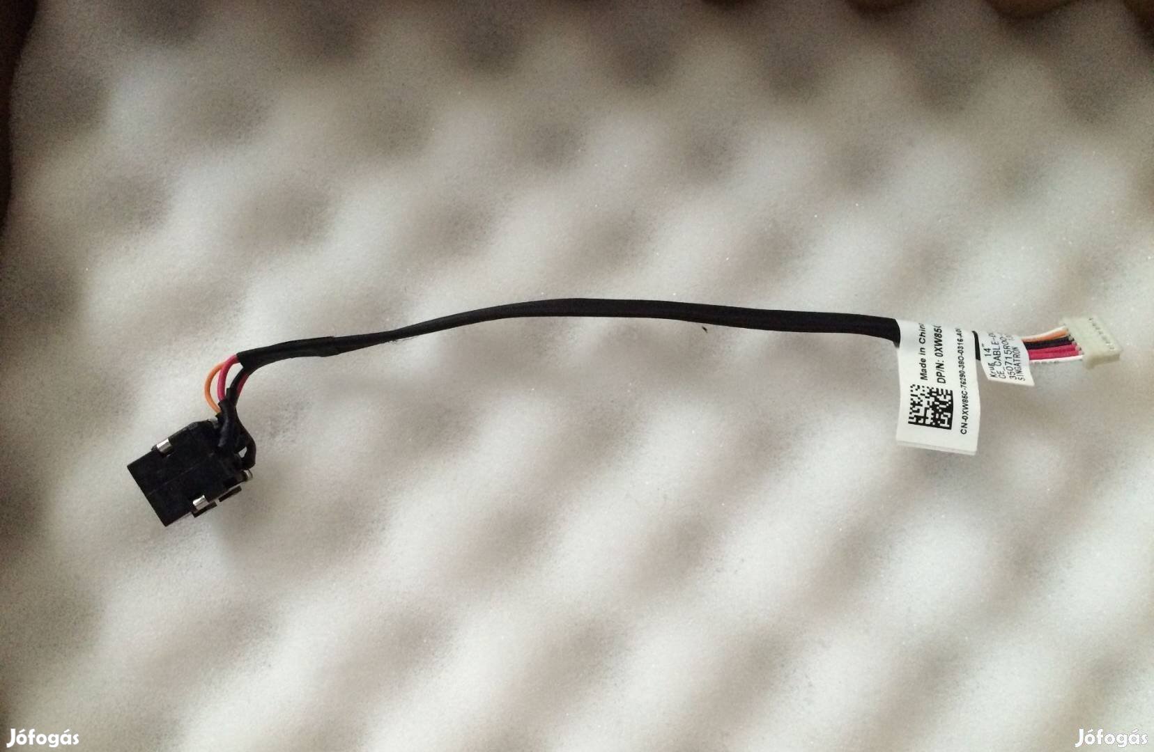 Eladó Dell Latitude E5420 E5420M DC IN Töltő Csatlakozó Kábel Xw85C Új