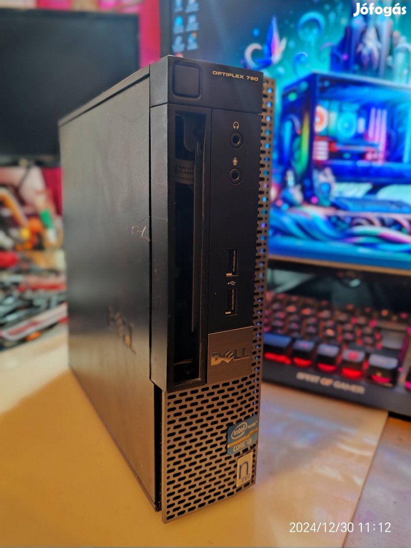 Eladó Dell Optiplex 790 uSFF Intel 3. generációs i3 asztali PC