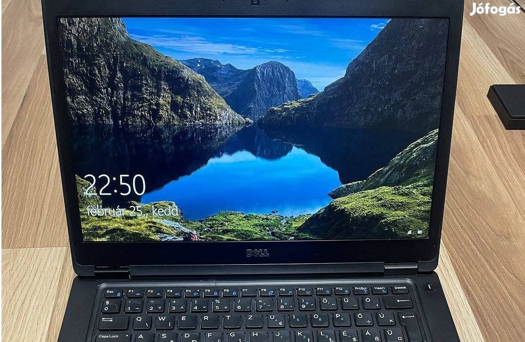 Eladó Dell laptop i7, 8GB RAM, Windows 10