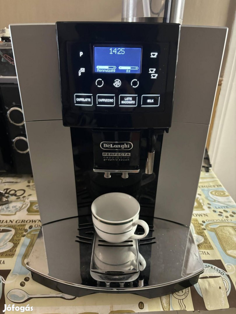 Eladó Delonghi Perfecta Cappuchino Graphite Touch