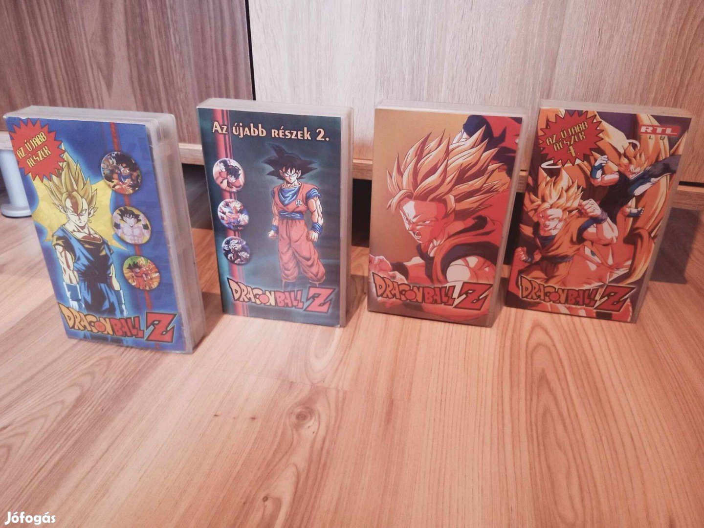 Eladó Dragon Ball Z VHS kazetták