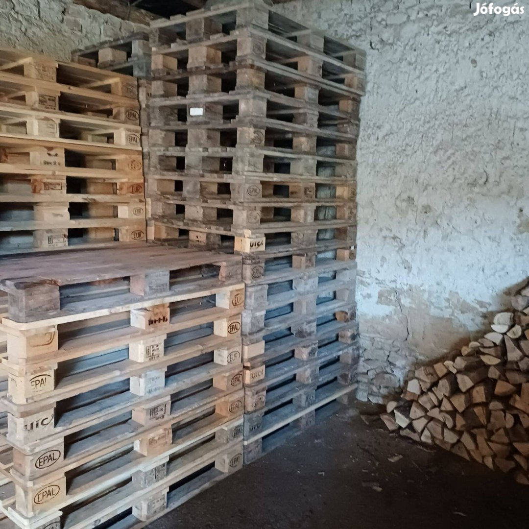 Eladó EUR raklapok 80 X 120 cm