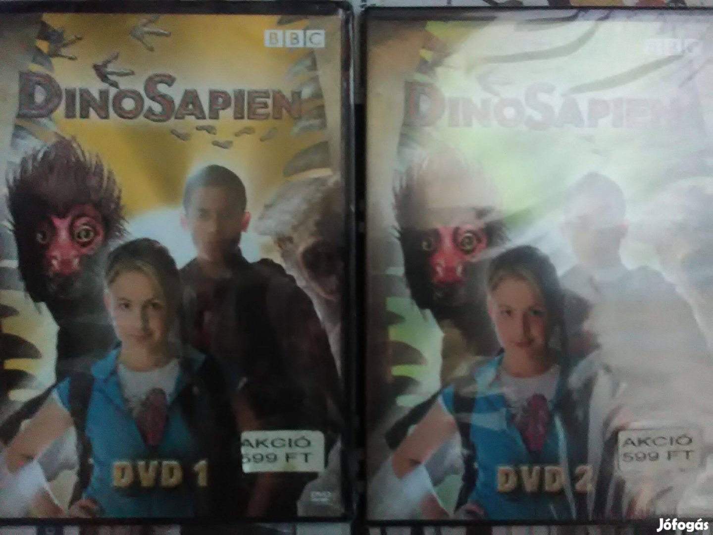 Eladó Egyben a Dinó Sapien bontatlan dvd